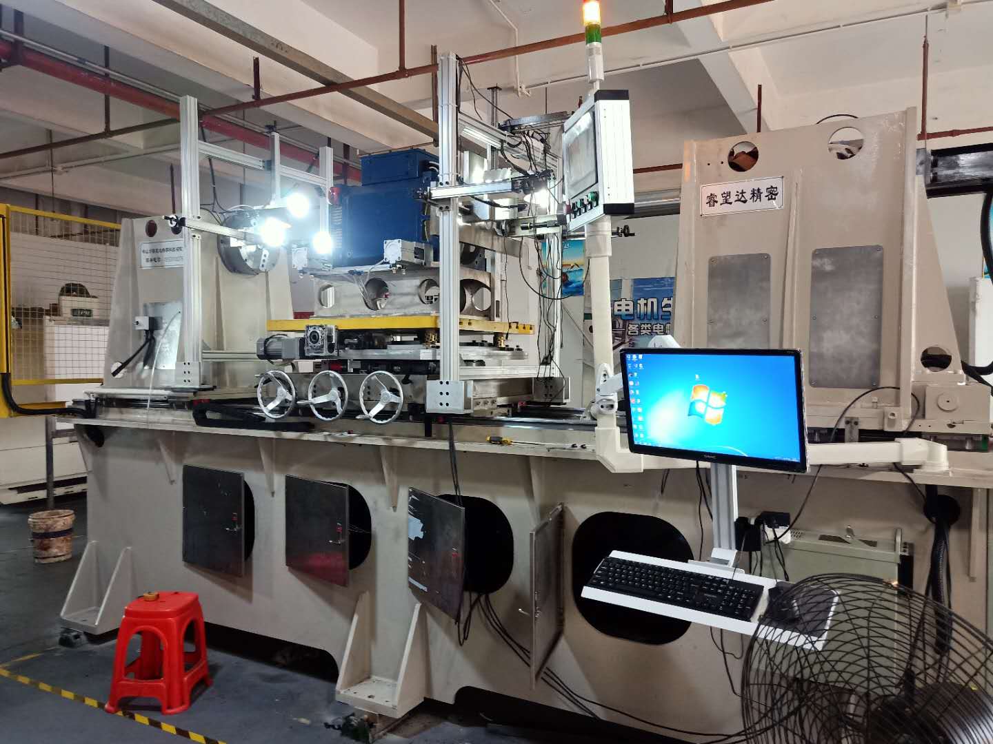 礦山電機定子轉(zhuǎn)子合裝